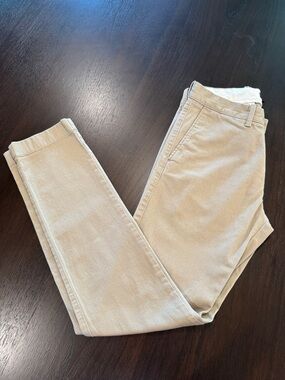J. Crew Flex Chino Pants in Light Khaki